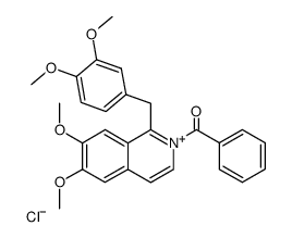 N-Benzoylpapaveriniumchlorid结构式