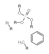 Phenol, bromomethyl-,phosphate (3:1) (9CI)结构式
