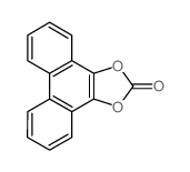 Phenanthro[9,10-d]-1,3-dioxol-2-one结构式
