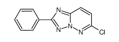 6-CHLORO-2-PHENYL-1,2,4-TRIAZOLO[1,5-B]PYRIDAZINE structure