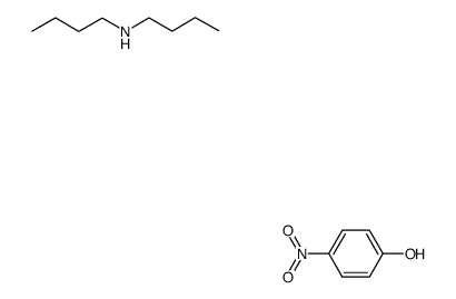 4-nitrophenol compound with dibutylamine (1:1)结构式