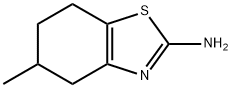 5-甲基-4,5,6,7-四氢苯并噻唑-2-胺结构式