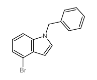 1-BENZYL-4-BROMO-1H-INDOLE Structure