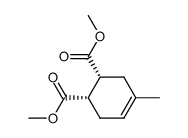 (+/-)-cis-4-methyl-cyclohex-4-ene-1,2-dicarboxylic acid dimethyl ester结构式