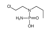 amino-[2-chloroethyl(propyl)amino]phosphinic acid Structure