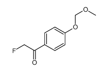 Ethanone, 2-fluoro-1-[4-(methoxymethoxy)phenyl]- (9CI)结构式