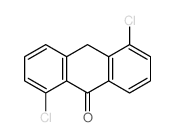 1,5-dichloro-10H-anthracen-9-one结构式