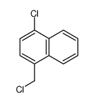 1-chloro-4-(chloromethyl)naphthalene Structure