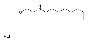 2-(octylamino)ethanol,hydrochloride Structure
