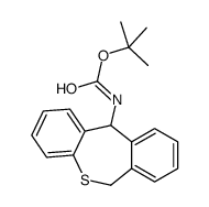 tert-butyl N-(6,11-dihydrobenzo[c][1]benzothiepin-11-yl)carbamate Structure