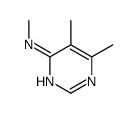 4-Pyrimidinamine, N,5,6-trimethyl- (9CI)结构式