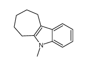 5-methyl-7,8,9,10-tetrahydro-6H-cyclohepta[b]indole结构式