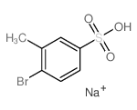 4-bromo-3-methyl-benzenesulfonic acid Structure