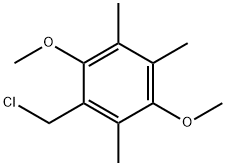 1-(Chloromethyl)-2,5-dimethoxy-3,4,6-trimethylbenzene结构式
