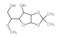 3-(2-hydroxy-1-methoxy-ethyl)-7,7-dimethyl-2,6,8-trioxabicyclo[3.3.0]octan-4-ol picture