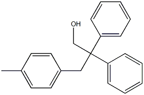 4-Methyl-β,β-diphenylbenzene-1-propanol结构式