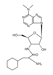 cyclohexylpuromycin结构式