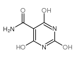 2,4,6-Trihydroxypyrimidine-5-carboxamide structure