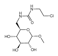 1-(2-chloroethyl)-3-(1-methyl-6-deoxy-α-D-glucopyranse-6-yl)urea Structure