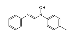 N-hydroxy-N'-phenyl-N-p-tolyl-formamidine Structure