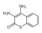 3,4-diaminothiochromen-2-one Structure