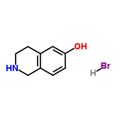 1,2,3,4-Tetrahydroisoquinolin-6-ol hydrobrimide structure