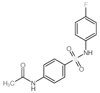 N-[4-[(4-fluorophenyl)sulfamoyl]phenyl]acetamide picture