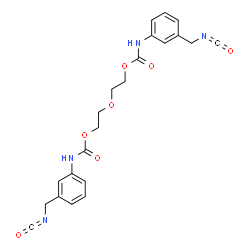 oxydiethylene bis[(3-isocyanatomethylphenyl)carbamate] structure