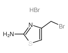 4-(BROMOMETHYL)THIAZOL-2-AMINEHYDROBROMIDE structure