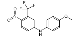 N-(4-ethoxyphenyl)-4-nitro-3-(trifluoromethyl)aniline Structure