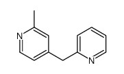 2-methyl-4-(pyridin-2-ylmethyl)pyridine结构式