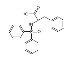 (2S)-2-(diphenylphosphorylamino)-3-phenylpropanoic acid Structure