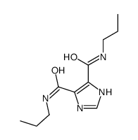 4-N,5-N-dipropyl-1H-imidazole-4,5-dicarboxamide结构式