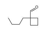 1-butylcyclobutane-1-carbaldehyde结构式