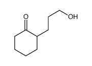 2-(3-hydroxypropyl)cyclohexan-1-one结构式