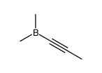 dimethyl(prop-1-ynyl)borane结构式