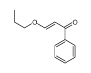 1-phenyl-3-propoxyprop-2-en-1-one Structure