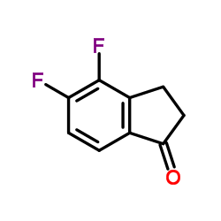 4,5-Difluorindan-1-on structure