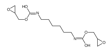 bis(oxiranylmethyl) hexamethylenebiscarbamate结构式
