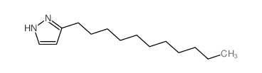 3-undecyl-2H-pyrazole结构式