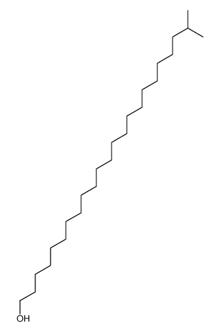 22-methyltricosan-1-ol Structure