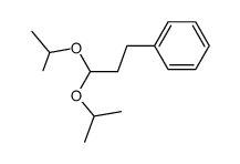 3-phenylpropionaldehyde diisopropyl acetal结构式