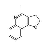 4-methyl-2,3-dihydro-furo[3,2-c]quinoline Structure