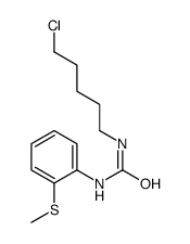 1-(5-chloropentyl)-3-(2-methylsulfanylphenyl)urea Structure