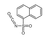 N-(oxomethylidene)naphthalene-1-sulfonamide Structure