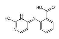 2-[(2-oxo-1H-pyrimidin-6-yl)amino]benzoic acid结构式