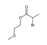 2-methoxyethyl 2-bromopropanoate Structure