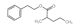 Pentanoic acid, 2-methyl-, 2-phenylethyl ester picture