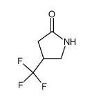 4-(三氟甲基)吡咯烷-2-酮结构式