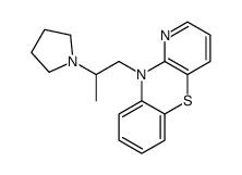 10-[2-(1-Pyrrolidinyl)propyl]-10H-pyrido[3,2-b][1,4]benzothiazine structure